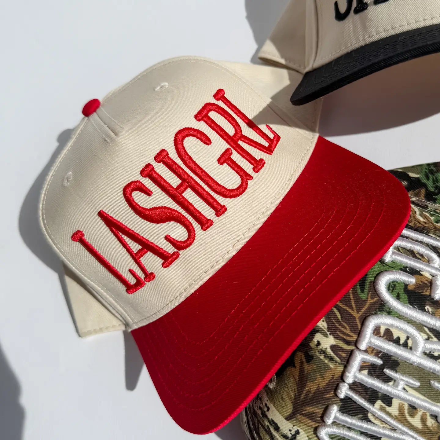 Embroidered GRLTrucker